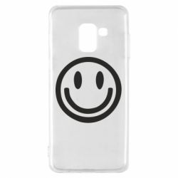 Чехол для Samsung A8 2018 Смайлик
