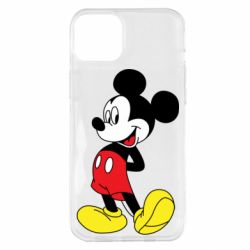Чехол для iPhone 14 Plus Smiling Mickey - PrintSalon