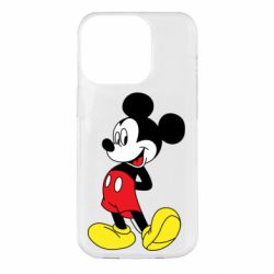 Чехол для iPhone 14 Pro Smiling Mickey - PrintSalon