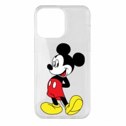 Чехол для iPhone 14 Pro Max Smiling Mickey - PrintSalon