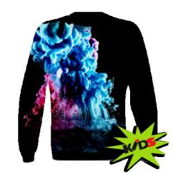 Дитячий 3D світшот Smoke