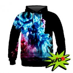 Дитяче 3D худі Smoke