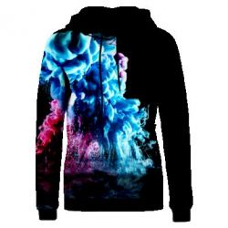 Жіноче 3D худі Smoke-PrintSalon Жіноче 3D худі Smoke