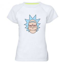 Женская футболка для спорта Smoky Rick - PrintSalon