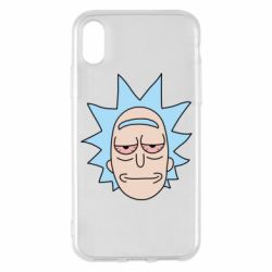 Чехол для iPhone X/Xs Smoky Rick - PrintSalon