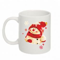 Чашка 320ml Снеговичок