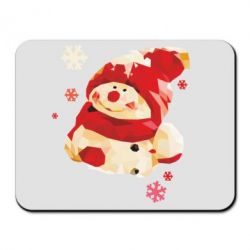 Килимок для миші Сніговичок-PrintSalon Килимок для миші Сніговичок