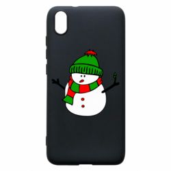 Чехол для Xiaomi Redmi 7A Снеговик - PrintSalon