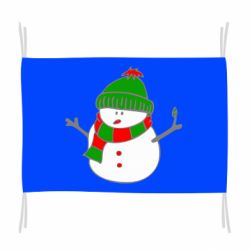 Флаг Снеговик