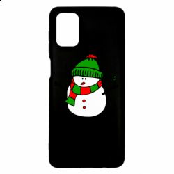 Чехол для Samsung M51 Снеговик - PrintSalon