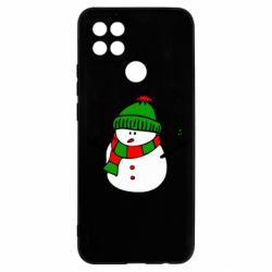 Чехол для Oppo A15s/A15 Снеговик - PrintSalon