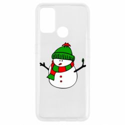 Чехол для Oppo A53/A32/A33 Снеговик - PrintSalon