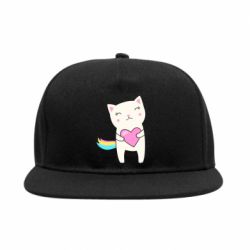 Снепбек Cute cat with heart