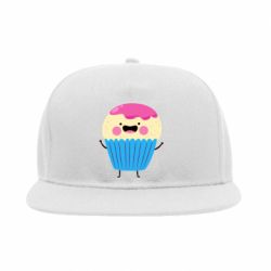 Снепбек Funny cupcake with smile - PrintSalon