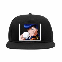Снепбек Higashikata Josuke drinking tea - PrintSalon
