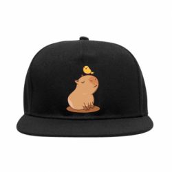 Снепбек Капибара с птичкой