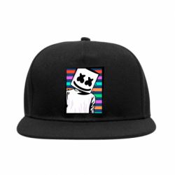 Снепбек Marshmello Colorful Portrait - PrintSalon