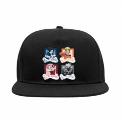 Снепбек Naruto team 7 in action - PrintSalon