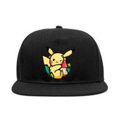 Снепбек Pikachu with ketchup - PrintSalon