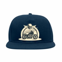 Снепбек Skull and Bike - PrintSalon