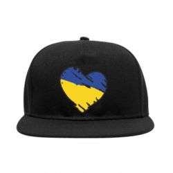 Снепбек Украина сердце с царапинами - PrintSalon