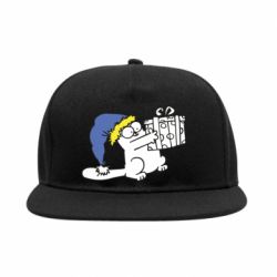 Снепбек Украинский кот саймона с подарком - PrintSalon