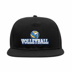 Снепбек Volleyball text and ball - PrintSalon