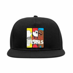 Снепбек We bare bears collage - PrintSalon