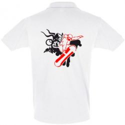 Мужское поло Сноубординг - PrintSalon
