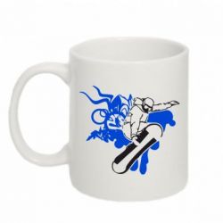Чашка 320ml Сноубординг - PrintSalon