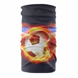 Бандана Soccer ball on fire in space - PrintSalon