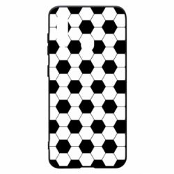 Чехол для Samsung A60 Soccer ball texture - PrintSalon