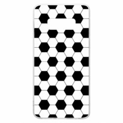 Чехол для Samsung S10e Soccer ball texture - PrintSalon