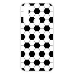 Чехол для Xiaomi Redmi Note 8 Soccer ball texture - PrintSalon