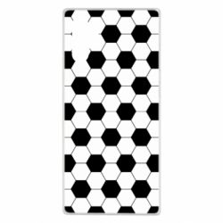 Чехол для Samsung Note 10 Plus Soccer ball texture - PrintSalon