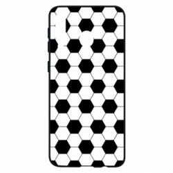 Чехол для Samsung M30 Soccer ball texture - PrintSalon