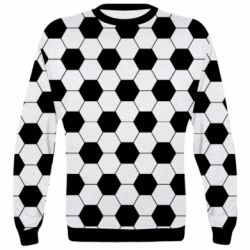 3D свитшот Soccer ball texture - PrintSalon