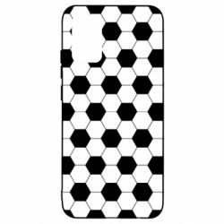 Чехол для Samsung A02s/M02s Soccer ball texture - PrintSalon