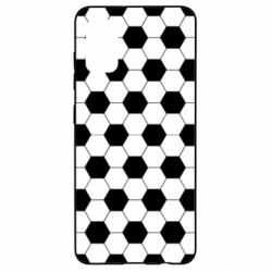 Чехол для Samsung A41 Soccer ball texture - PrintSalon