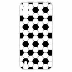 Чехол для Samsung A01/M01 Soccer ball texture