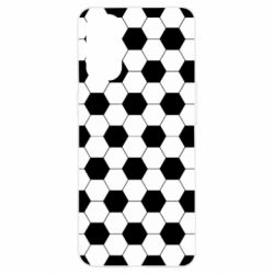 Чехол для Oppo Reno 4 Soccer ball texture - PrintSalon