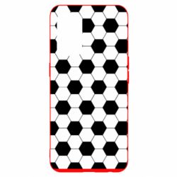 Чехол для Oppo Reno 5 4G Soccer ball texture - PrintSalon