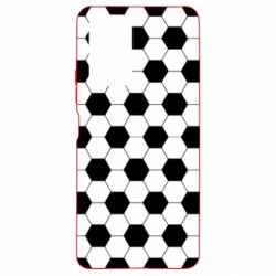 Чехол для Xiaomi Redmi Note 10 Pro Soccer ball texture - PrintSalon