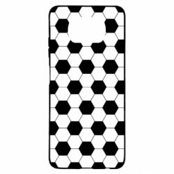Чехол для Xiaomi Poco X3 Soccer ball texture - PrintSalon