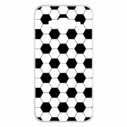 Чехол для Samsung J3 2016 Soccer ball texture - PrintSalon