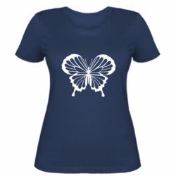 Женская футболка Soft butterfly - PrintSalon