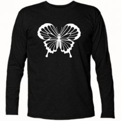 Футболка с длинным рукавом Soft butterfly - PrintSalon