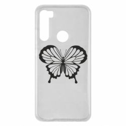 Чехол для Xiaomi Redmi Note 8 Soft butterfly - PrintSalon