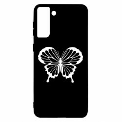 Чехол для Samsung S21 Ultra Soft butterfly - PrintSalon