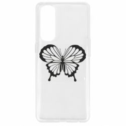 Чехол для Oppo Reno 4 Pro Soft butterfly - PrintSalon